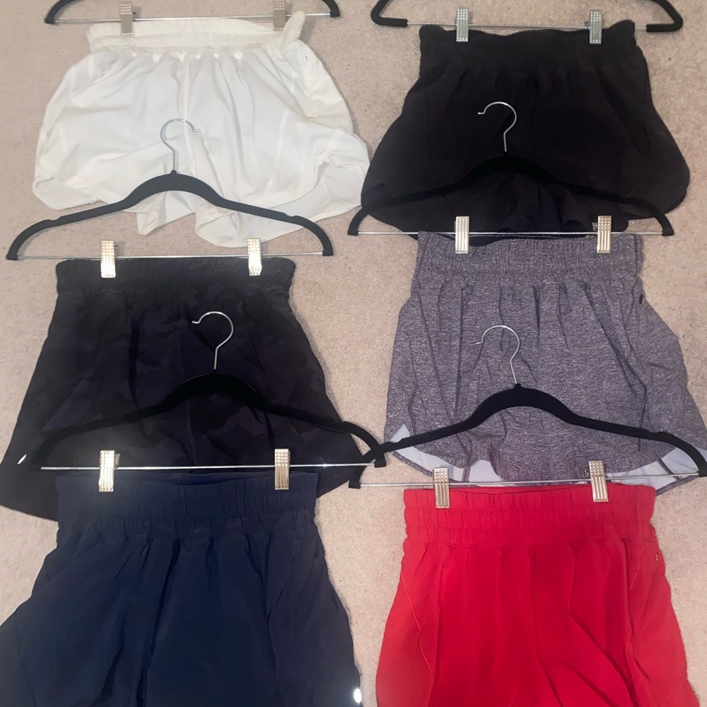 Lululemon Track That High Rise 5" Short Collection Size 4